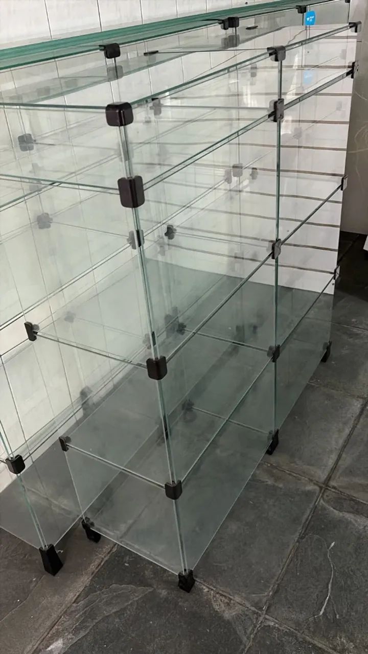 2 unidades Balcão de Vidro - Foto 4