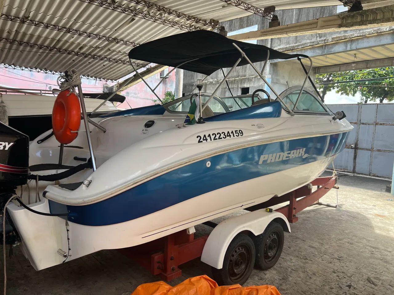 Vendo Lancha Phoenix 23,5 Com Motor Mercury 200 HP - Foto 4