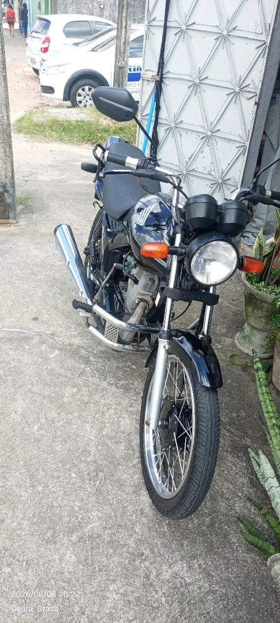 Fan 125 Preta 