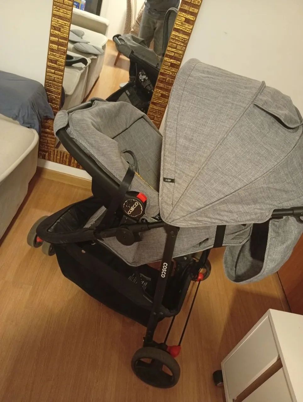 Carrinho com bebê conforto  - Foto 4