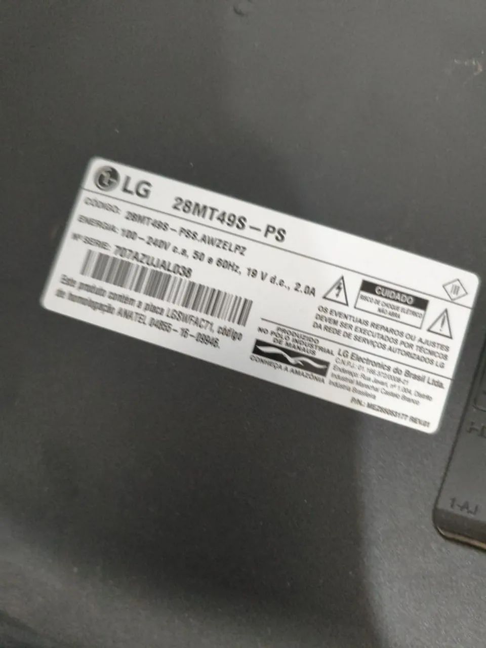 Lg 28MT 28 polegadas com controle  - Foto 3