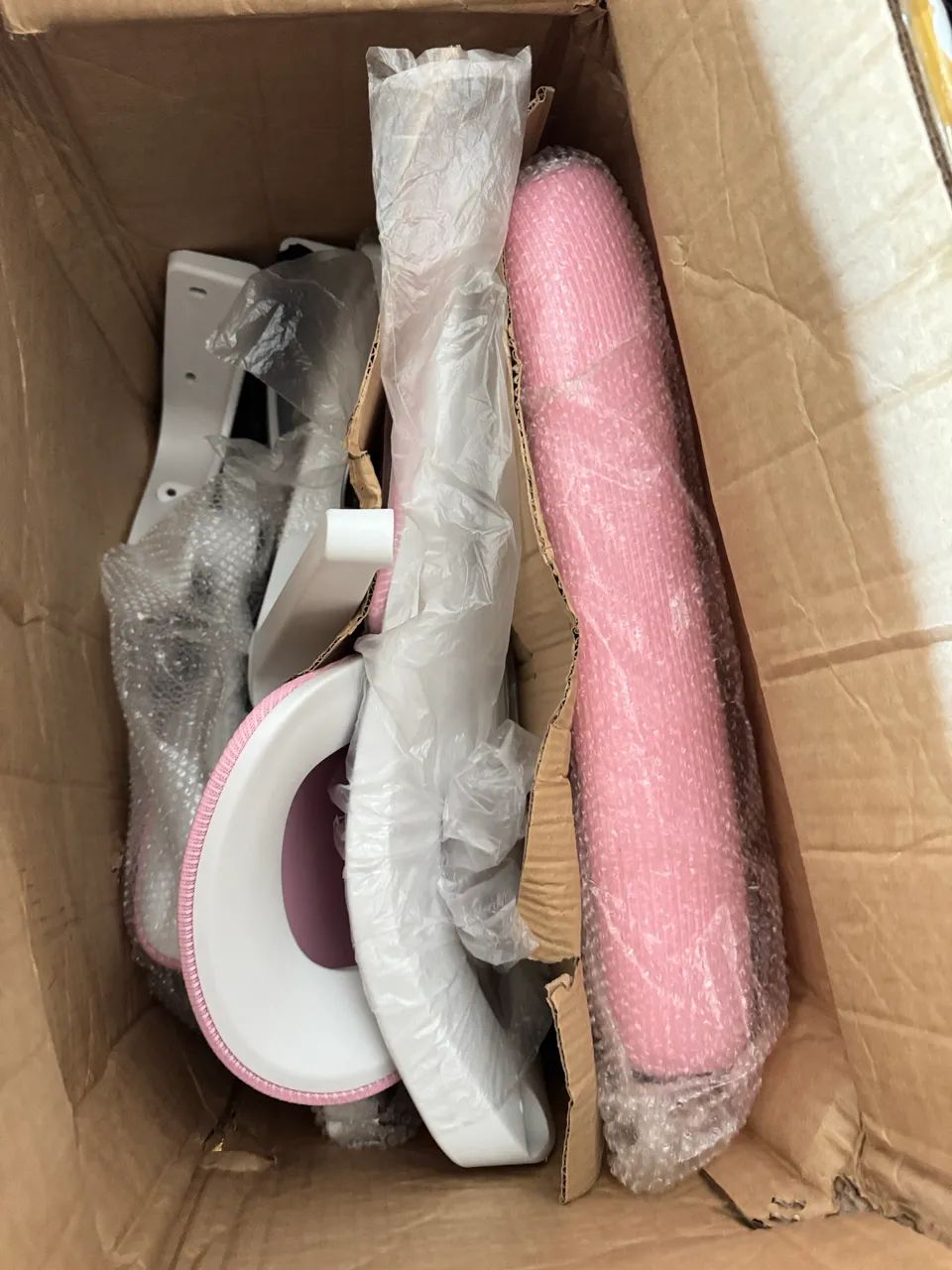 Cadeira de escritório rosa NOVA - Foto 3