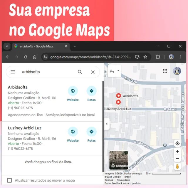 Coloque sua empresa Google Maps - Foto 3