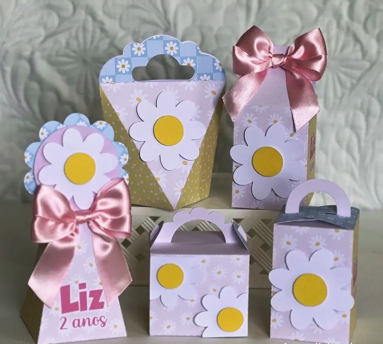 Kit caixas personalizadas aniversário 