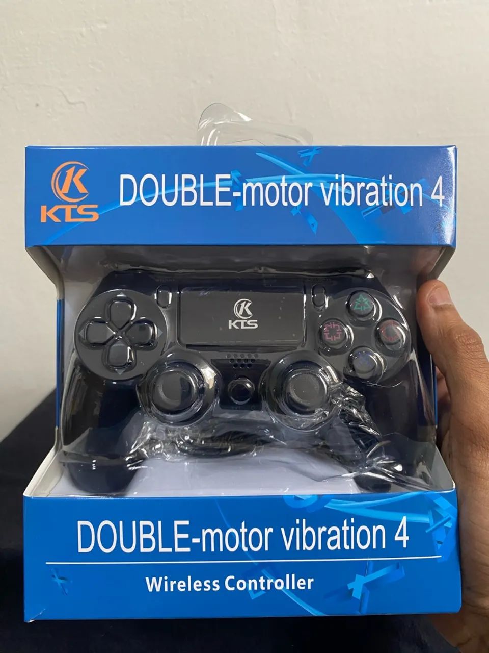 CONTROLE PS4 BLUETOOTH PC ANDROID E IOS - Foto 4