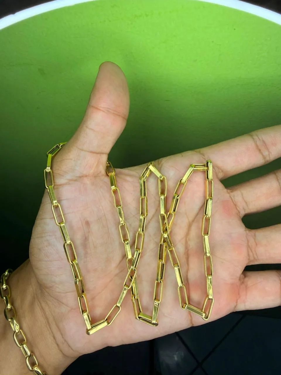 Corrente de ouro 13.5 Cartier 