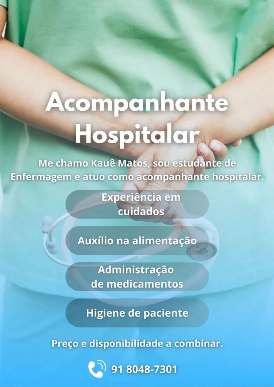 ACOMPANHANTE HOSPITALAR