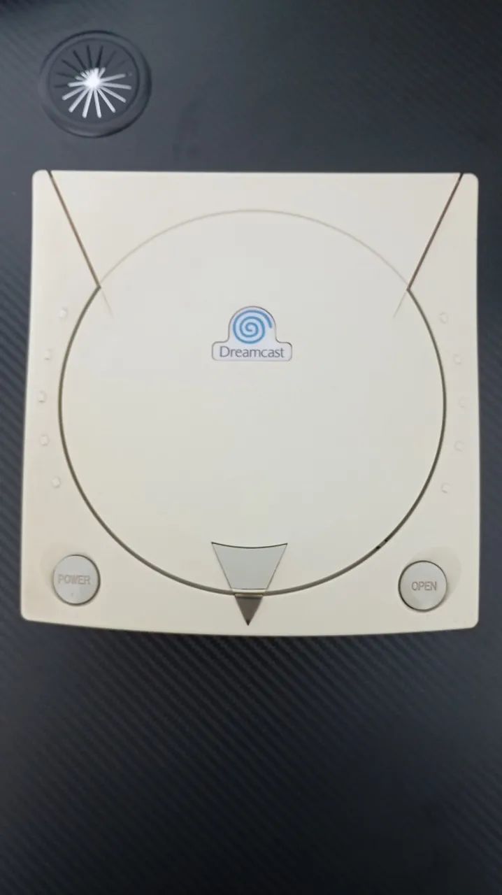 Sega Dreamcast c/ acessórios