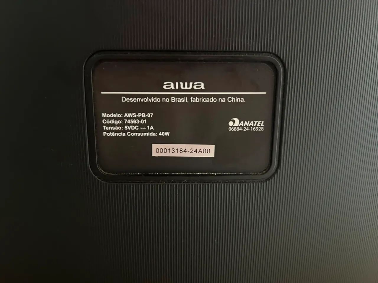 Caixa aiwa  - Foto 5