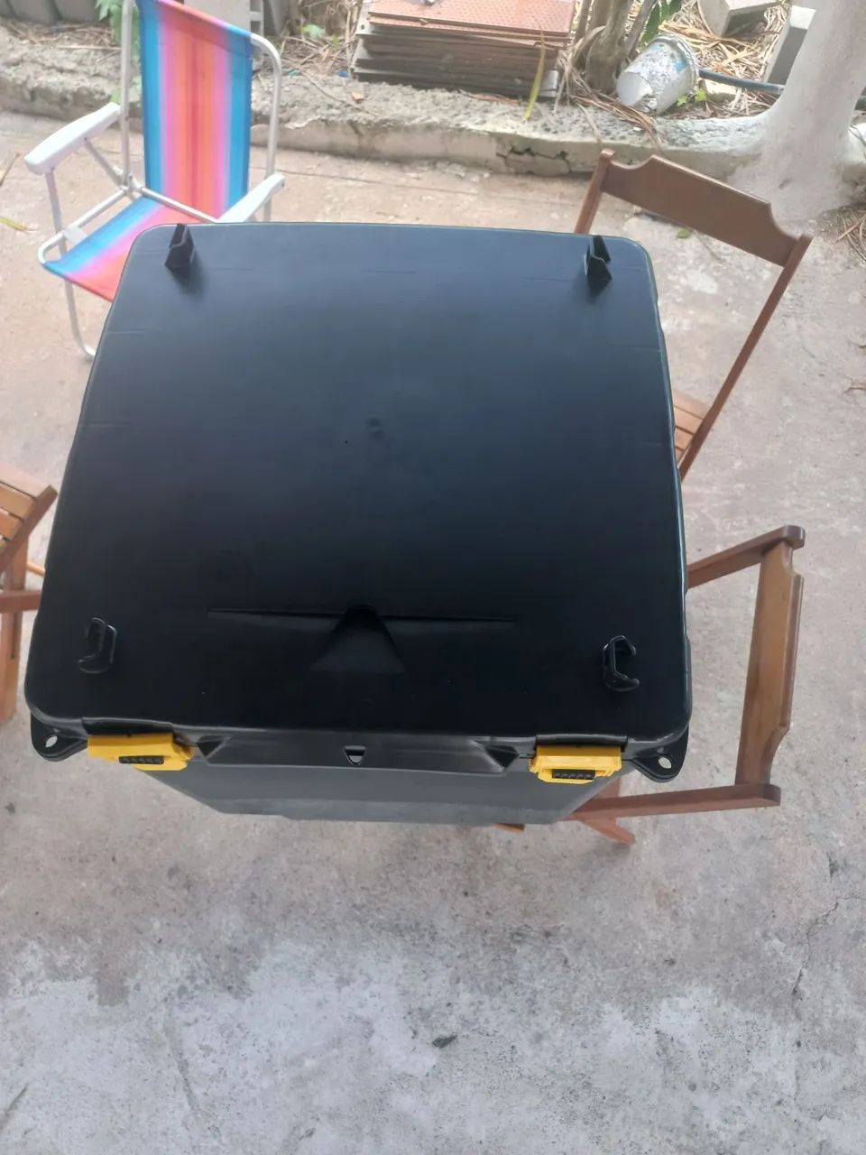 Bau icbras 110lt completo com suporte - Foto 5