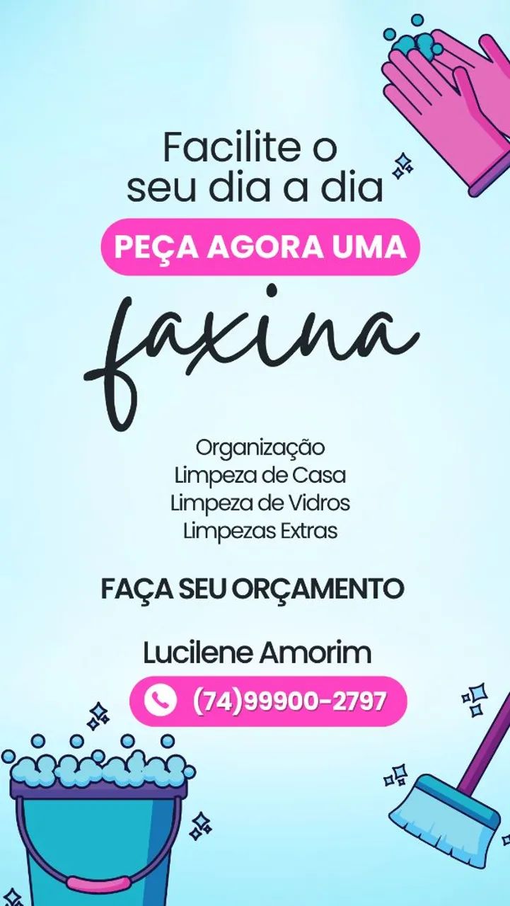 Faxina diarista 