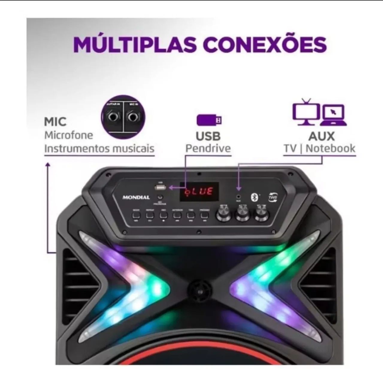 Caixa de som da mundial  - Foto 2
