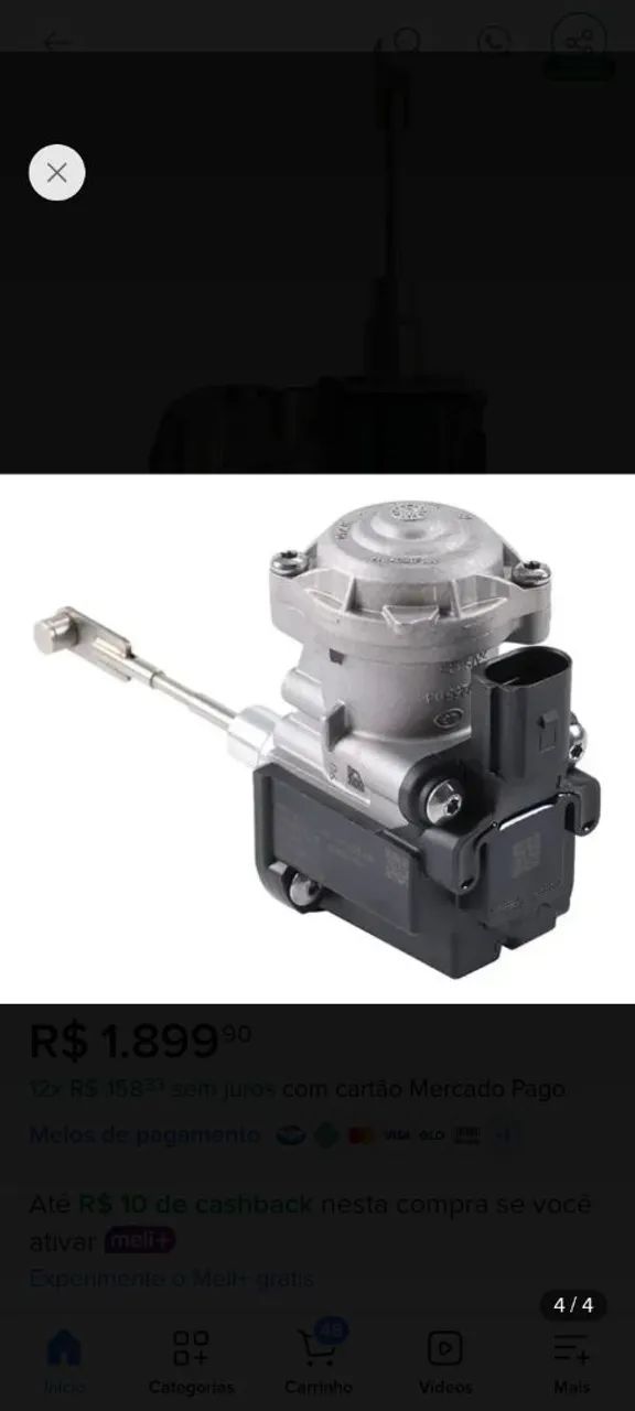 Atuador Turbina VW Audi/Jetta 1.4 16V - Foto 4