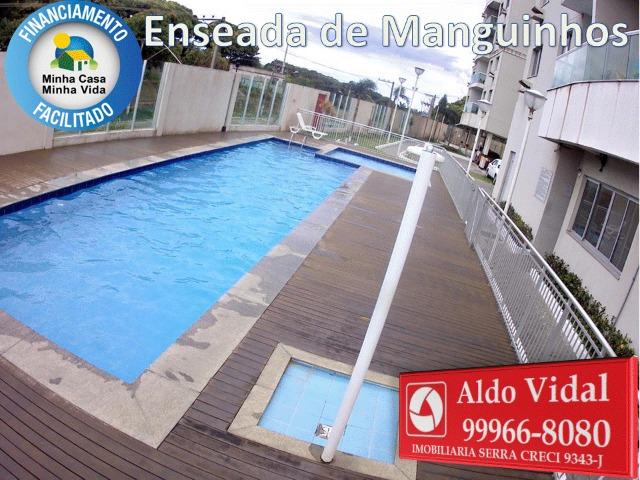 ARV 64- Apartamento 2 quartos com suíte e varanda, Manguinhos Serra. - Foto 12