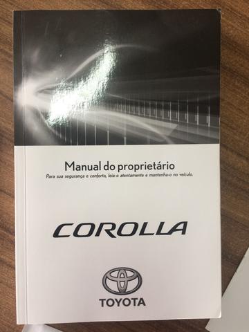 Manual do proprietário Corolla 2017 - Foto 2