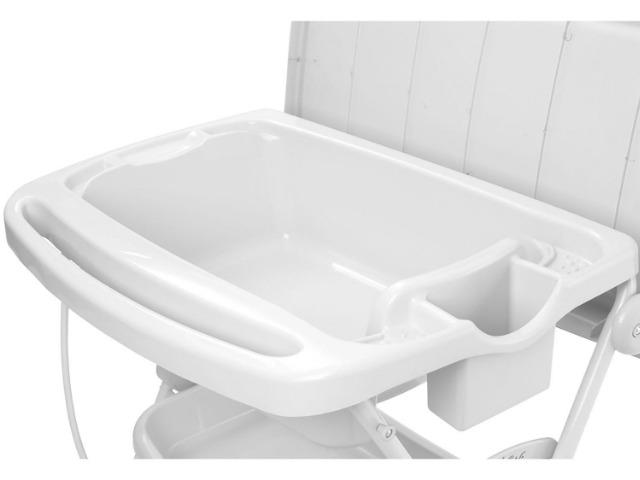 Banheira com Suporte e Trocador Splash! - Branca - Burigotto