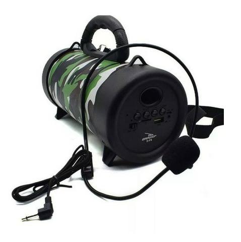 Caixa de Som Bluetooth Mp3 Rádio FM- Novo - Foto 3