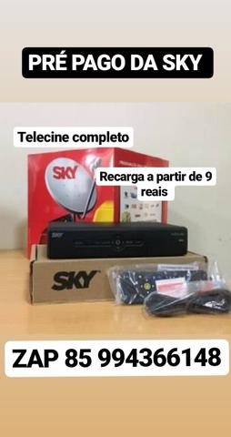Aparelho conversor pre pago sky
