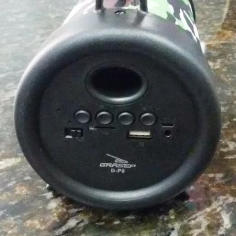 Caixa de Som Bluetooth Mp3 Rádio FM- Novo - Foto 2