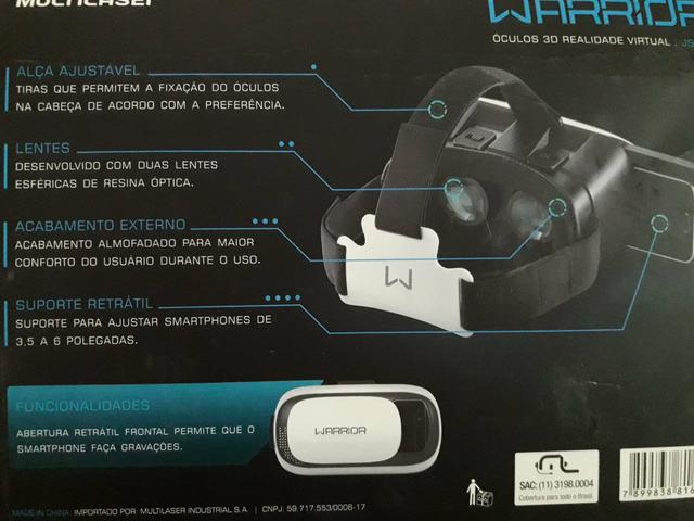 Vendo óculos 3D Realidade virtual