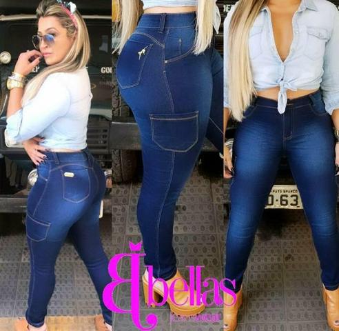 Calças Jeans com lycra Perfeitas no corpo! 2 por 100,00 - Foto 3
