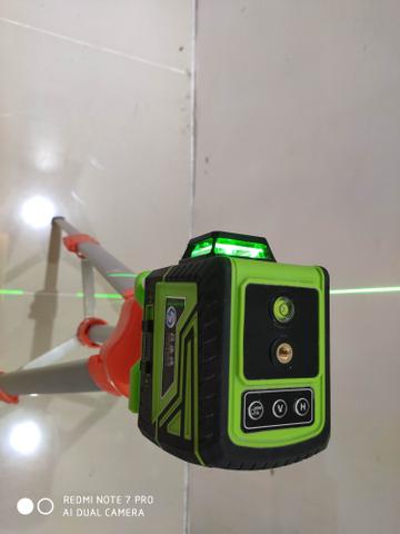 Nivelador a lazer 8 linhas controle remoto - Foto 3
