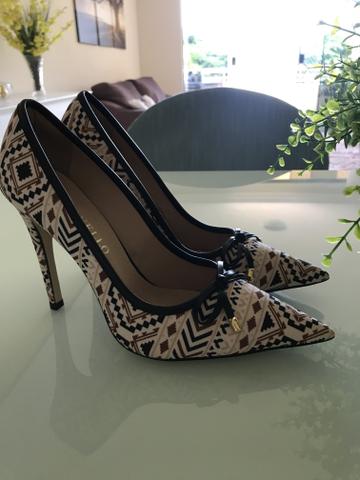 Scarpin estampado