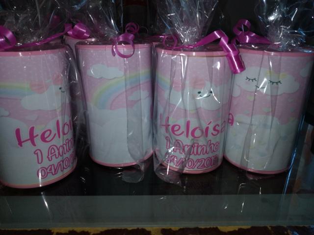 Chuva de amor, bençãos cofrinhos personalizados lembrancinhas aniversario menina - Foto 2