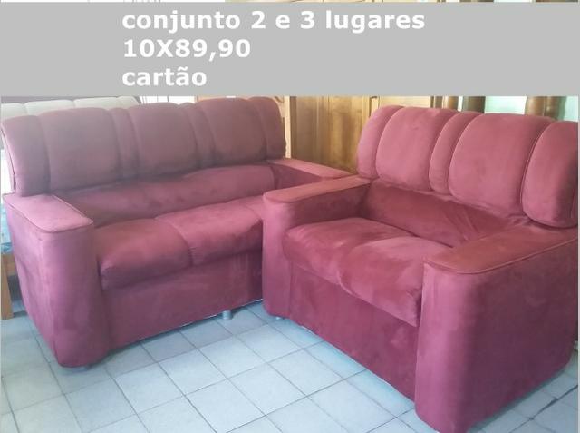Conjunto de sofá-loja fisica - Foto 2