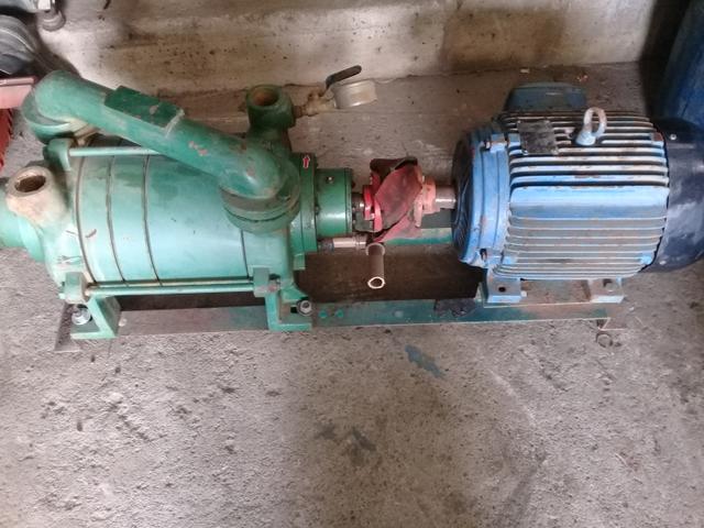 Bomba de vacuo + motor - Foto 2