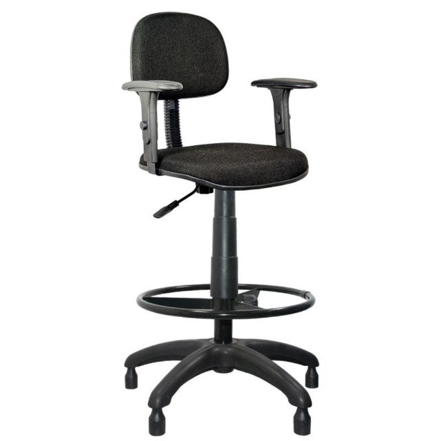 Cadeira secretaria caixa alta