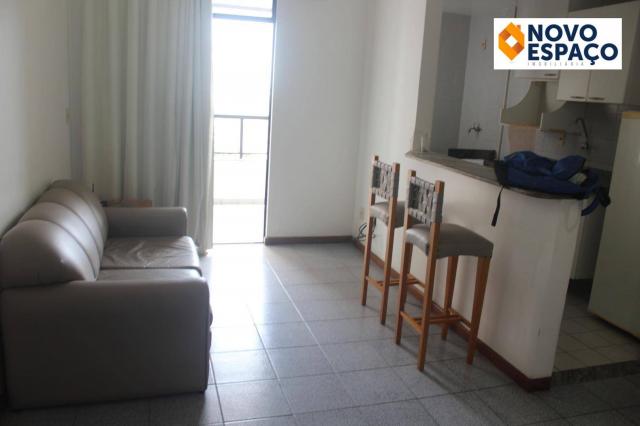 Apartamento com 1 dormitório para alugar, 40 m² por R$ 600/mês - Centro - Campos dos Goyta - Foto 2