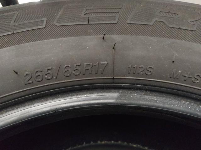 Pneu Bridgestone Dueler Par aro 17 Hilux 265/65-17 - Foto 4
