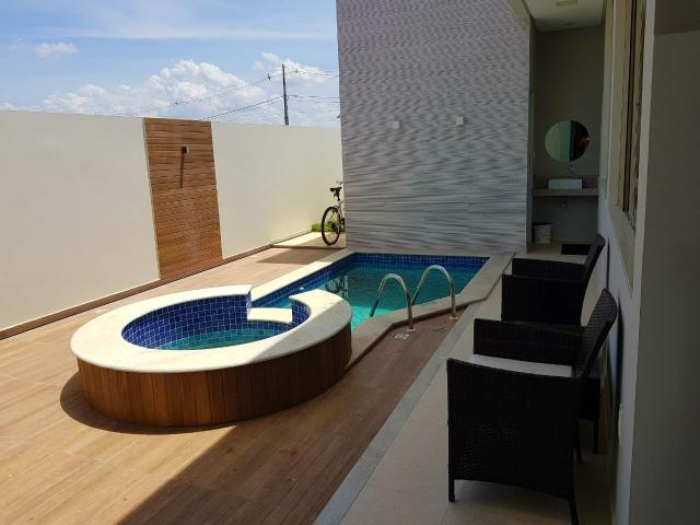 Casa pronta no Alphaville, com: 3/4, sendo uma suíte // área gourmet c piscina - Foto 7