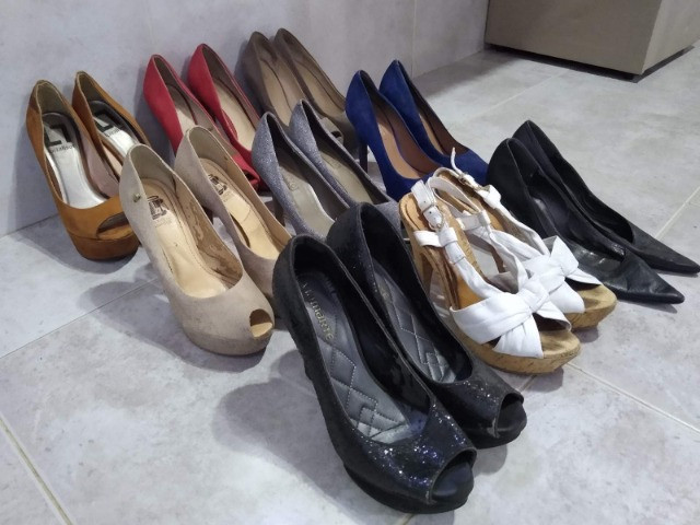 Coleção Sandalias de Salto - Várias Marcas - Foto 2