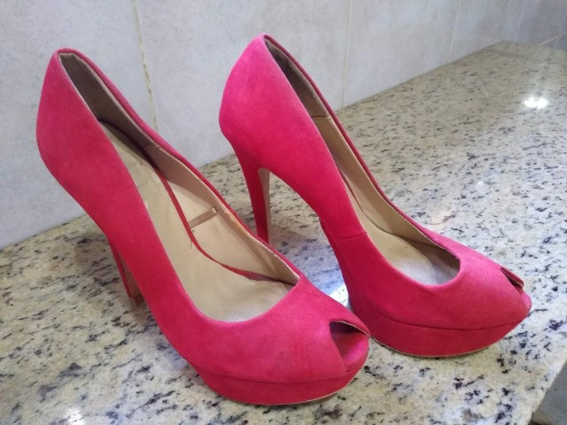Sandália Salto Zara Basic - Foto 5