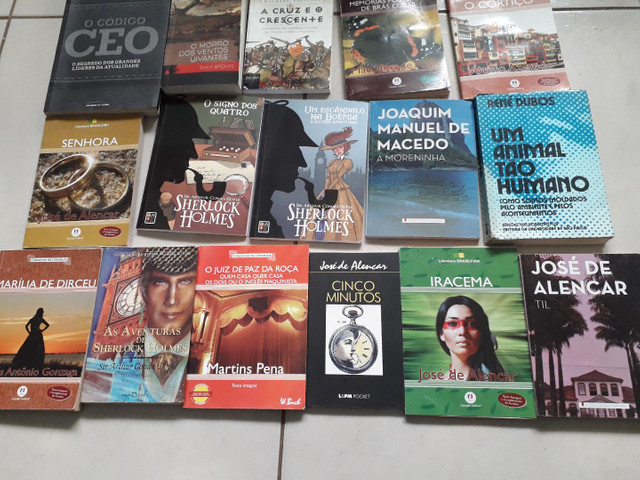 23 livros José de Alencar e outros títulos