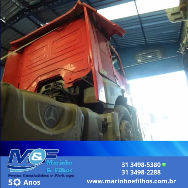 Sucata Mercedes Axor 1933 2011 (Venda de Peças) - Foto 3