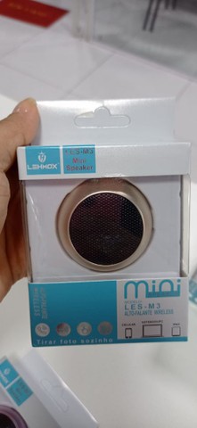 Caixinha Som Bluetooth Tws Metal Mini Speaker Amplificada 3w<br><br> - Foto 4