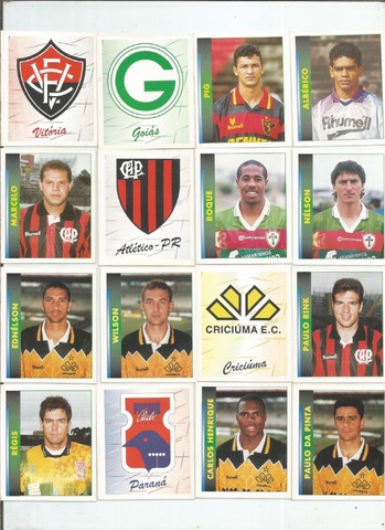 figurinhas campeonato brasileiro 1996 - Foto 3