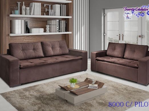 SOFÁ DOIS E TRÊS LUGARES ESTILO DECOR R7 - Foto 3