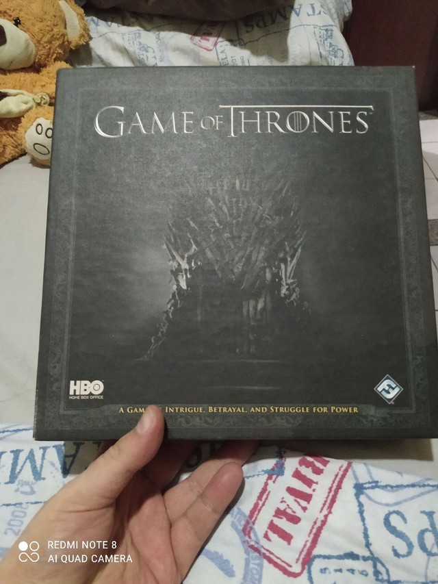 Jogo de tabuleiro Game of thrones o Trono de ferro HBO edition