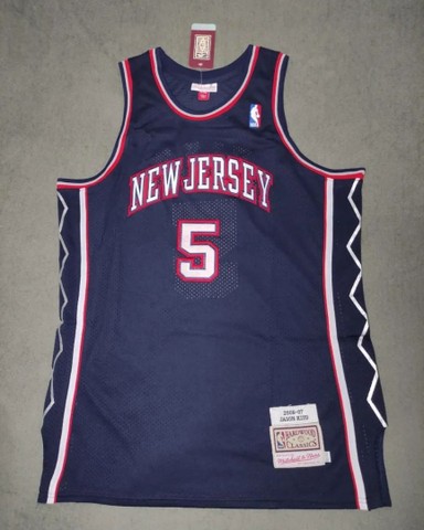 Camisa New Jersey Nets NBA Kidd 5 