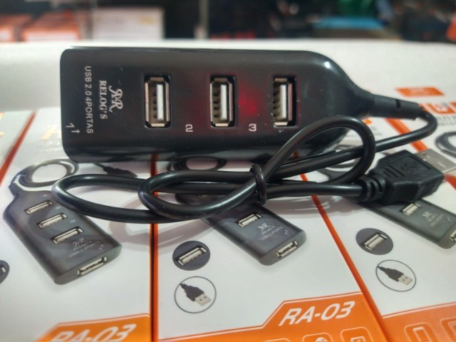 Hub usb 2.0 4 portas  relog's - Foto 2