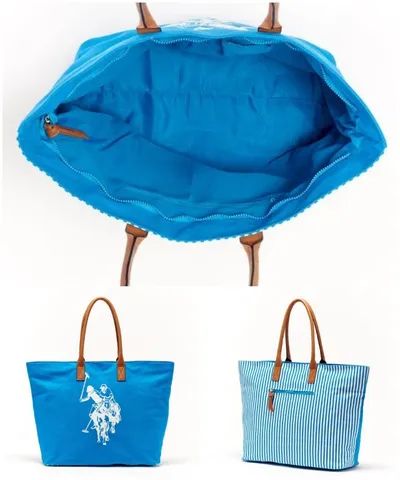 bolsa em lona marca us polo importado original - Foto 4