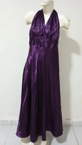 Lindos vestido longo festa a cara da riqueza veste tamanho M e G