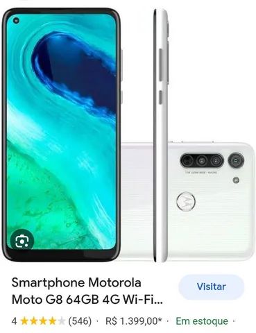 Smartphone Motorola Moto G8 64 GB