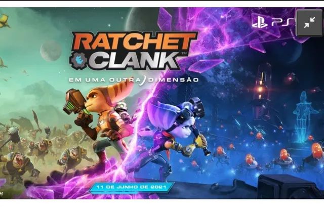 Jogo Ratchet & Clank: Em Uma Outra Dimensão - PS5<br><br>