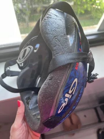 Capacete profissional Giro adulto com viseira  - Foto 5
