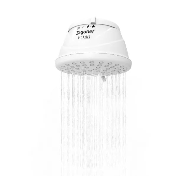 FRETE GRATÍS CURITIBA DUCHA FLUIR 4 TEMPERATURA 5500W 127V BRANCO ZAGONEL